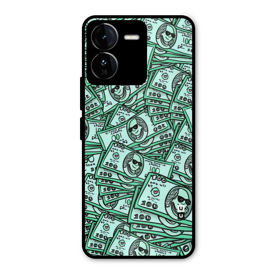 Money Swag Metal Back Case for iQOO Z9