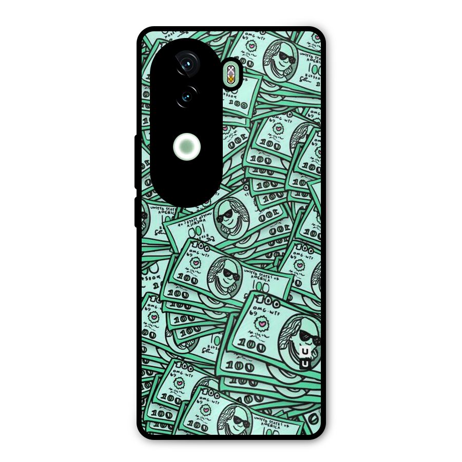 Money Swag Metal Back Case for iQOO Z9s