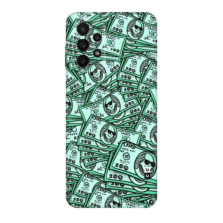 Money Swag Original Polycarbonate Back Case for Galaxy A23
