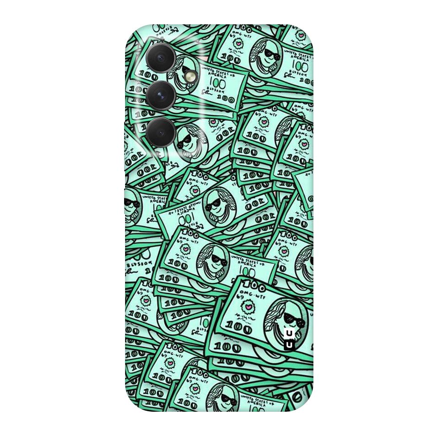 Money Swag Original Polycarbonate Back Case for Galaxy A54