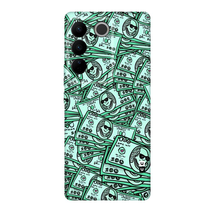 Money Swag Original Polycarbonate Back Case for Vivo V27
