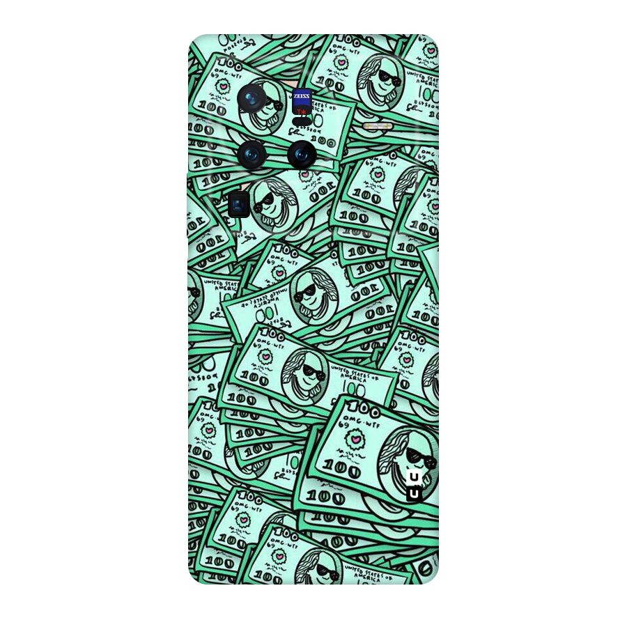 Money Swag Original Polycarbonate Back Case for Vivo X80