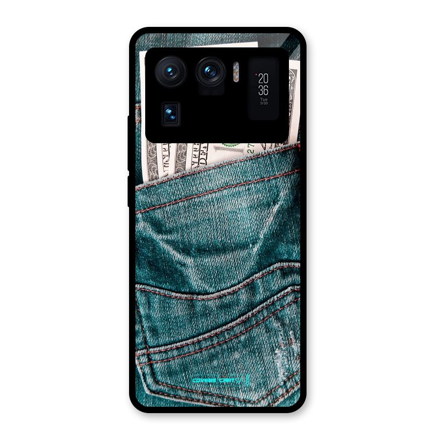 Money in Jeans Glass Back Case for Mi 11 Ultra