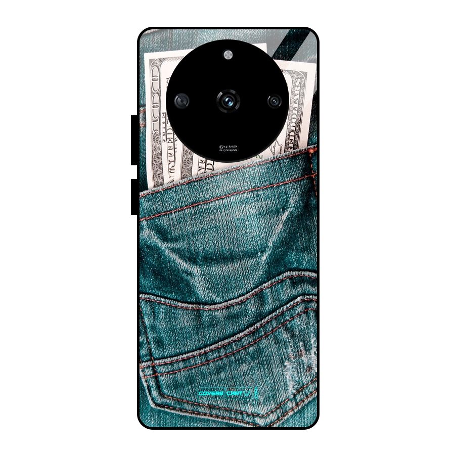 Money in Jeans Glass Back Case for Realme Narzo 60 5G