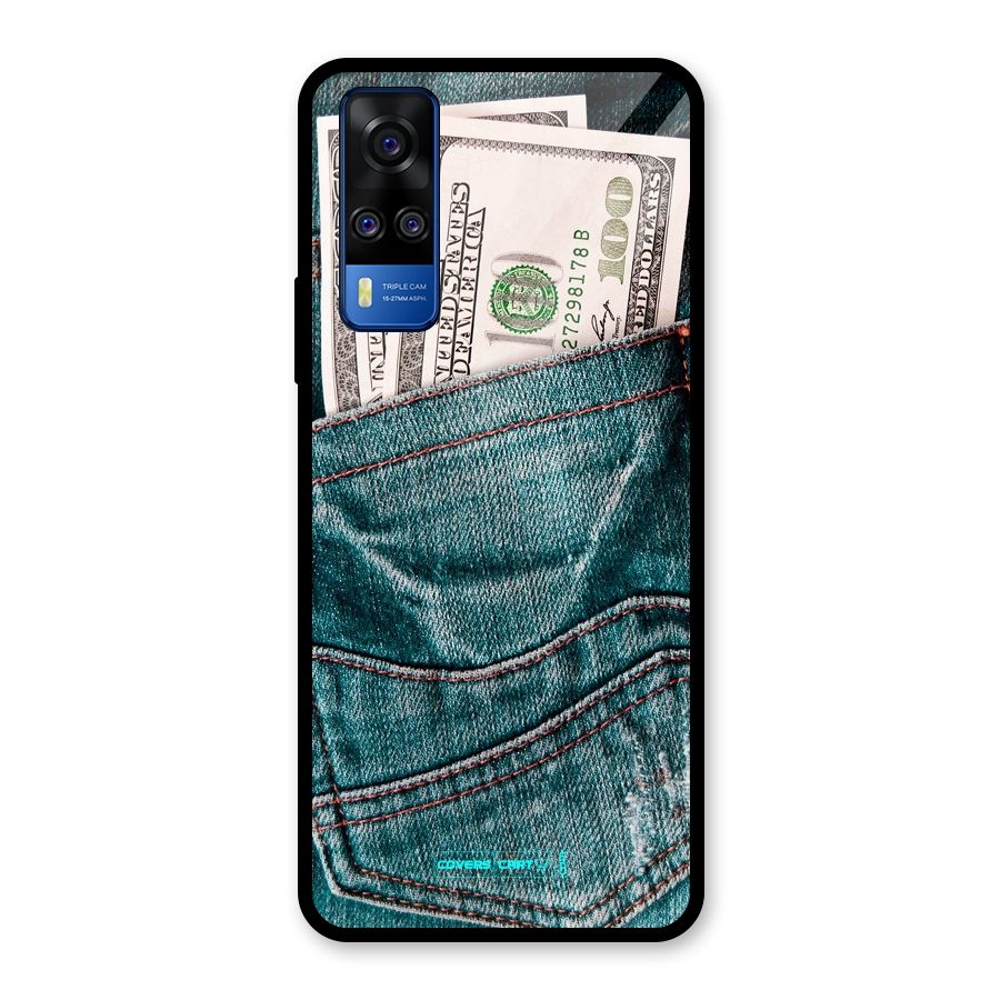 Money in Jeans Glass Back Case for Vivo Y31