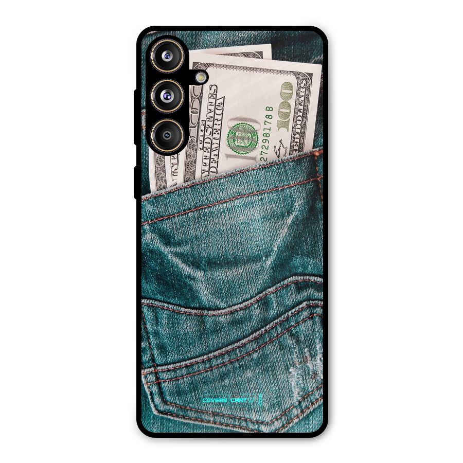 Money in Jeans Metal Back Case for Galaxy F55