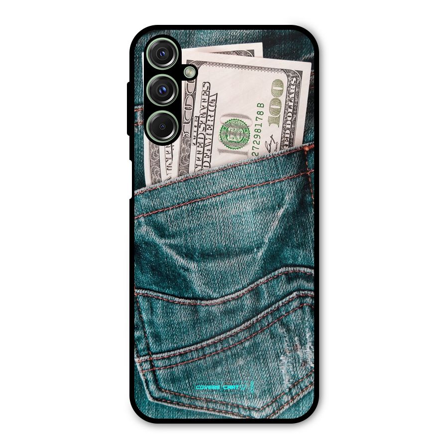 Money in Jeans Metal Back Case for Galaxy M34