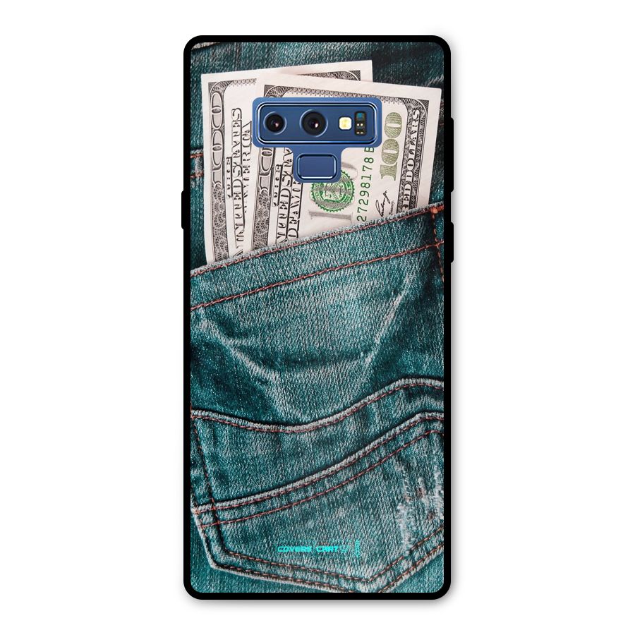 Money in Jeans Metal Back Case for Galaxy Note 9