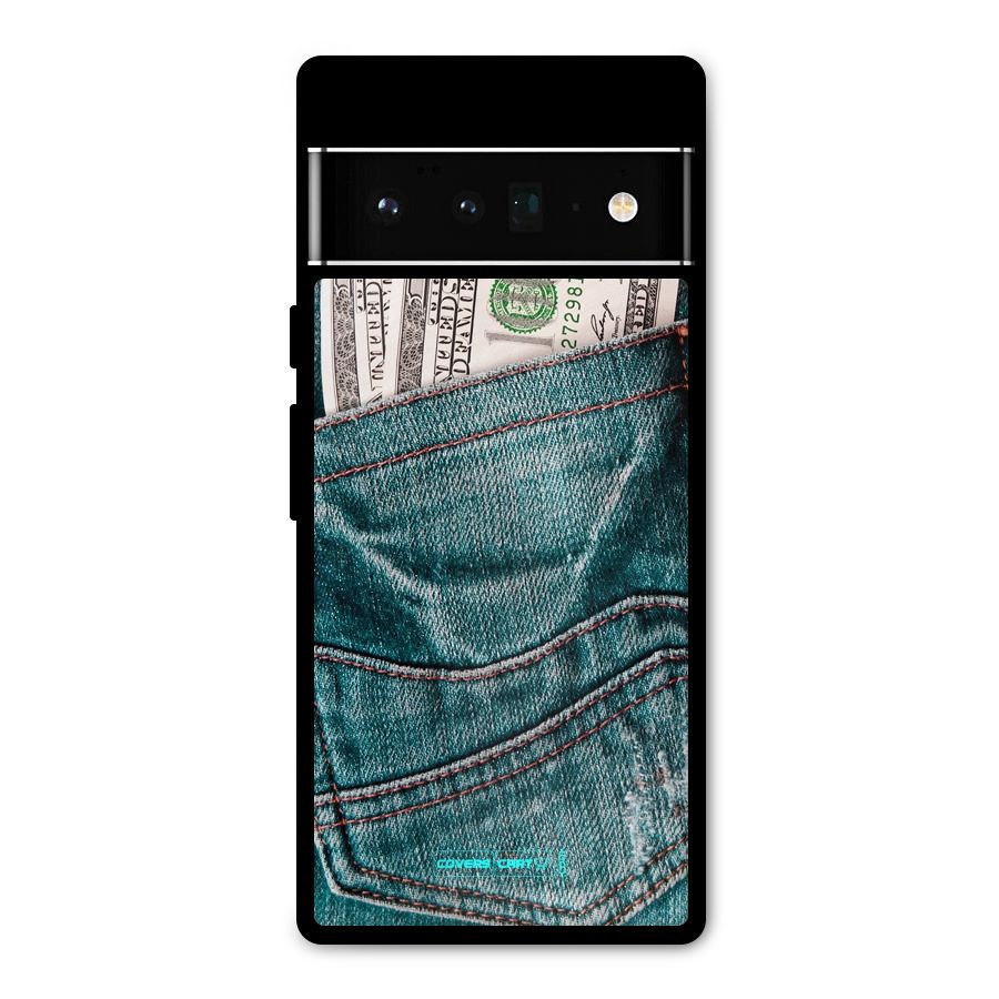 Money in Jeans Metal Back Case for Google Pixel 6 Pro