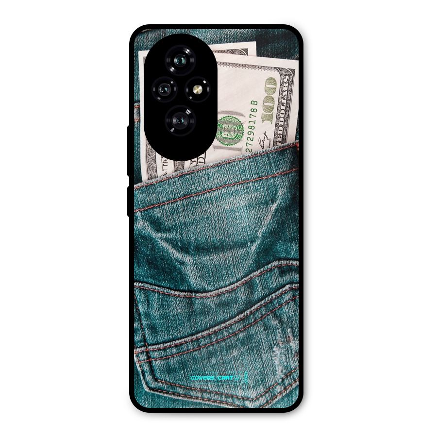 Money in Jeans Metal Back Case for Honor 200