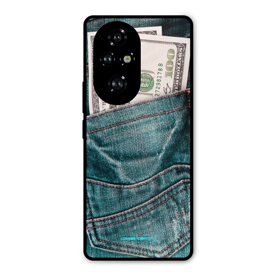 Money in Jeans Metal Back Case for Honor 200 Pro