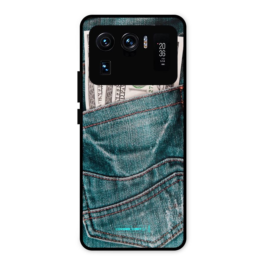 Money in Jeans Metal Back Case for Mi 11 Ultra