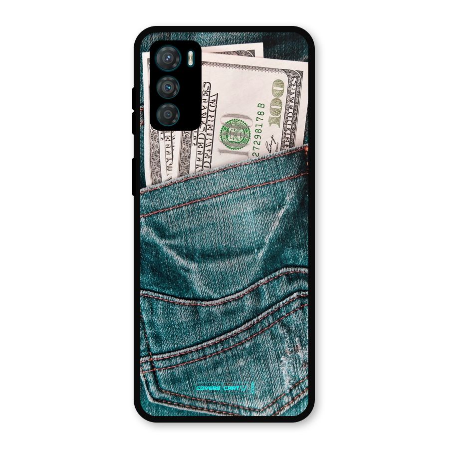 Money in Jeans Metal Back Case for Moto G42
