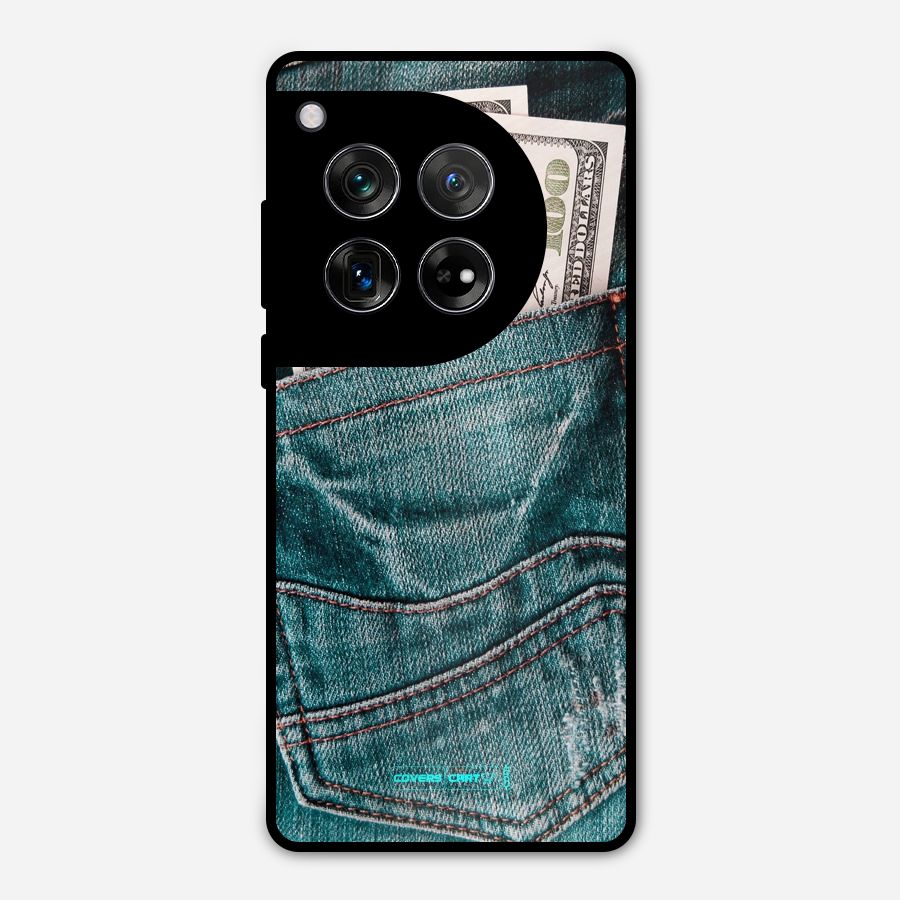 Money in Jeans Metal Back Case for OnePlus 12