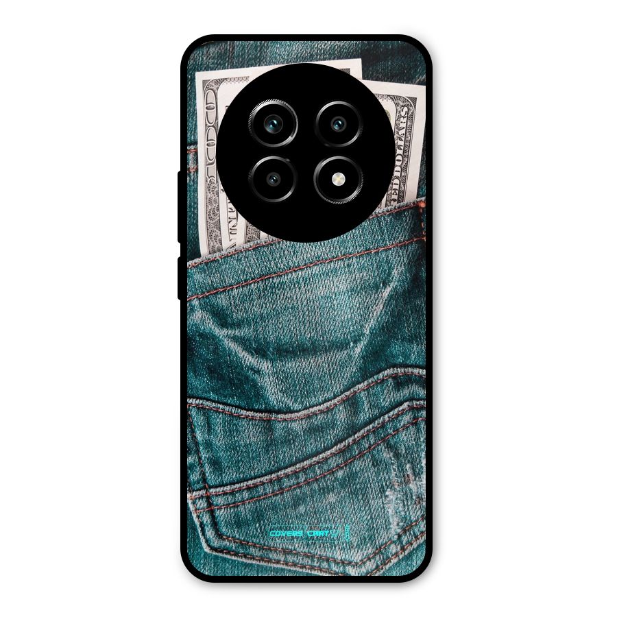 Money in Jeans Metal Back Case for Realme 13 Pro