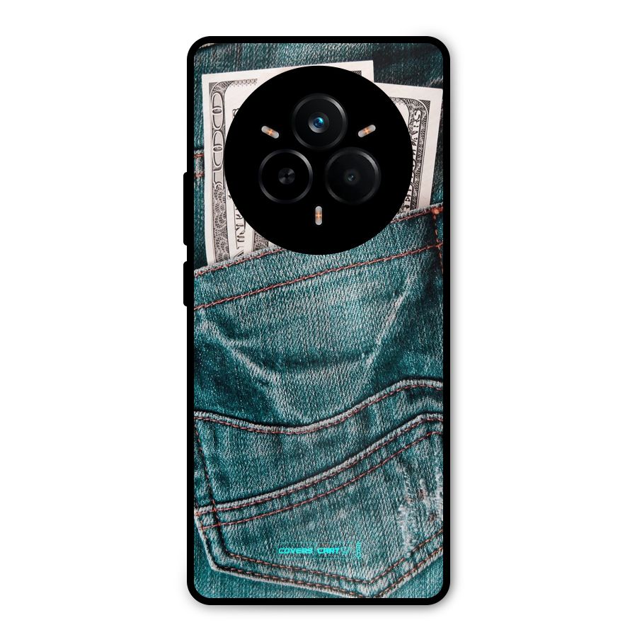 Money in Jeans Metal Back Case for Realme 14 Pro