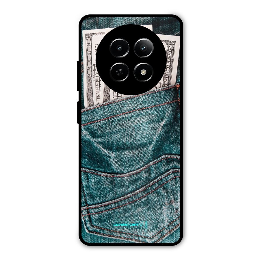 Money in Jeans Metal Back Case for Realme Narzo N65