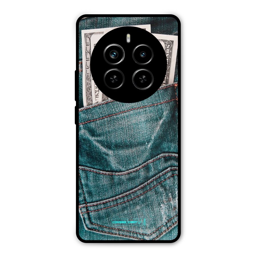 Money in Jeans Metal Back Case for Realme P1 Pro