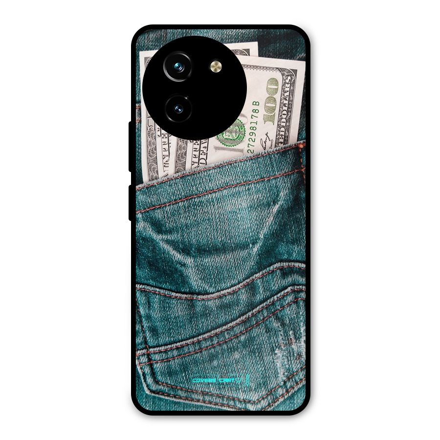 Money in Jeans Metal Back Case for Vivo T3x