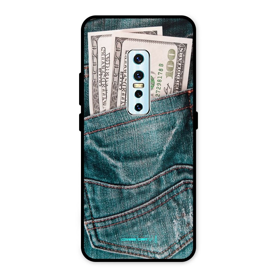 Money in Jeans Metal Back Case for Vivo V17 Pro