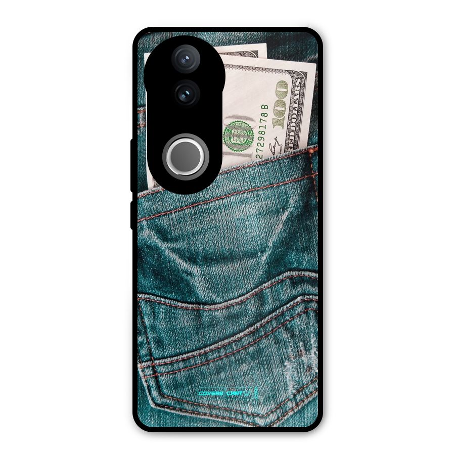 Money in Jeans Metal Back Case for Vivo V50