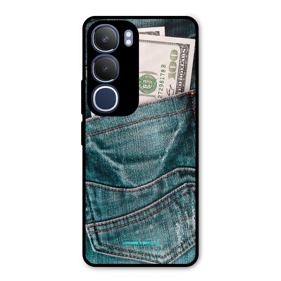 Money in Jeans Metal Back Case for Vivo Y29