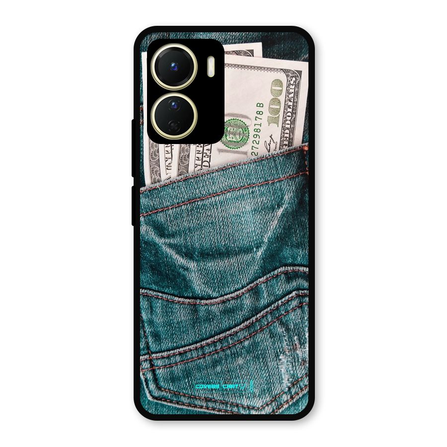 Money in Jeans Metal Back Case for Vivo Y56