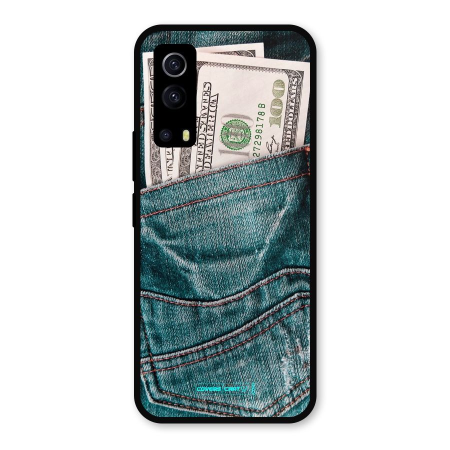 Money in Jeans Metal Back Case for iQOO Z3