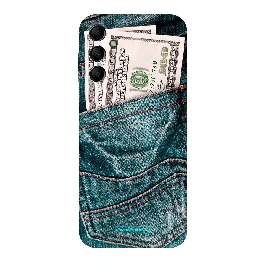 Money in Jeans Original Polycarbonate Back Case for Galaxy A14 5G