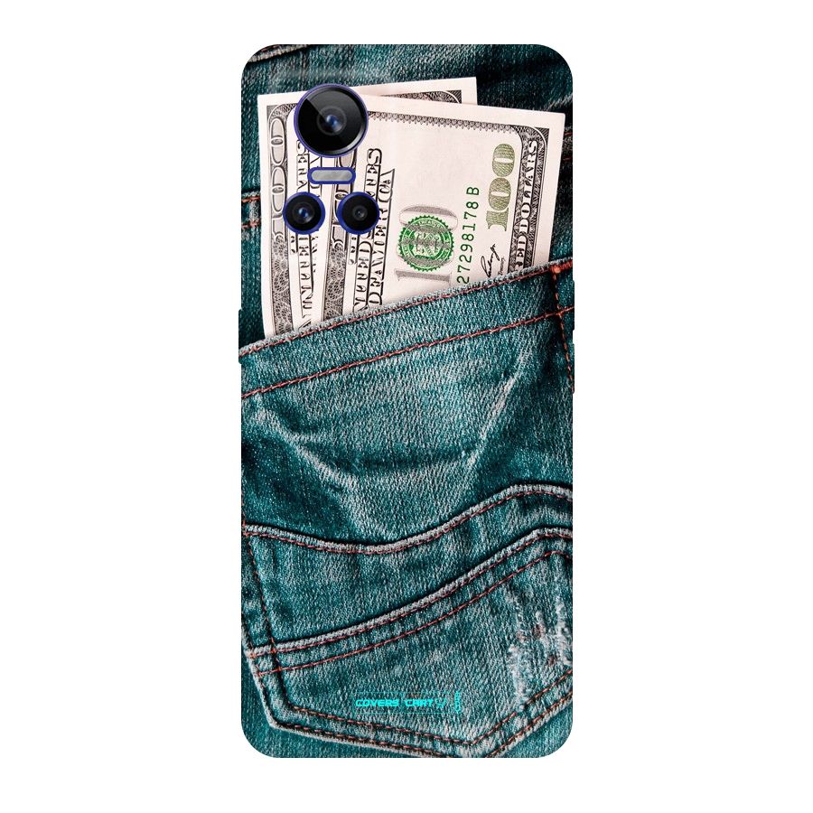 Money in Jeans Original Polycarbonate Back Case for Realme GT Neo 3