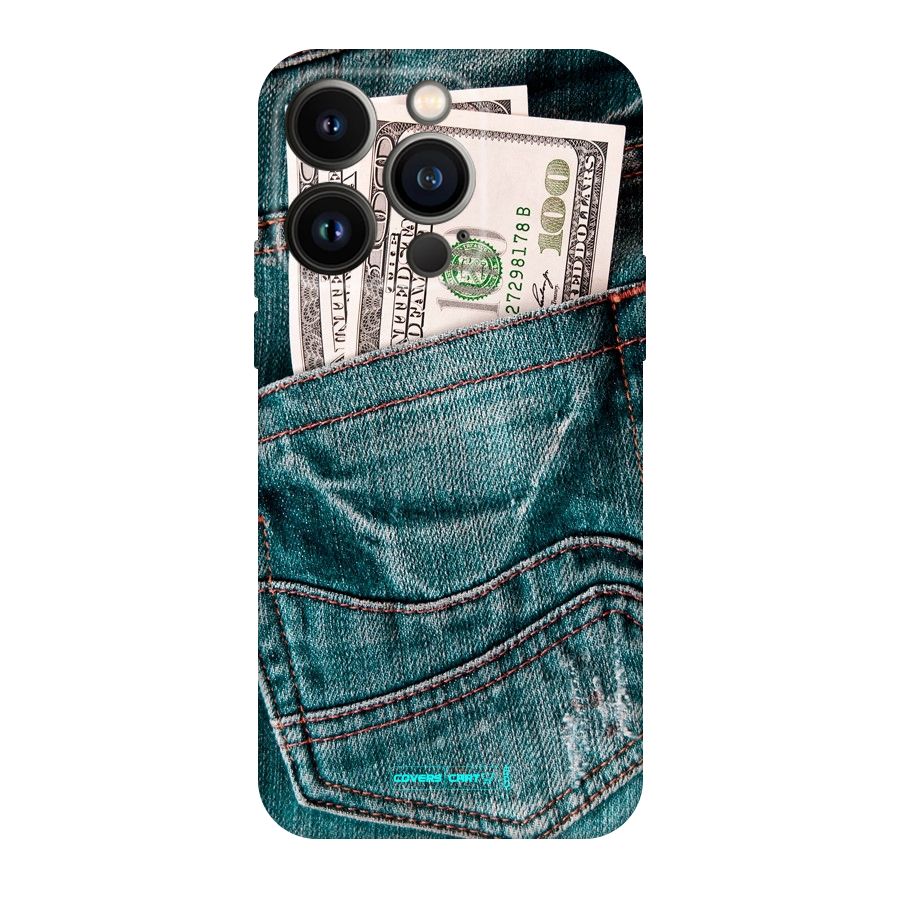 Money in Jeans Original Polycarbonate Back Case for iPhone 14 Pro