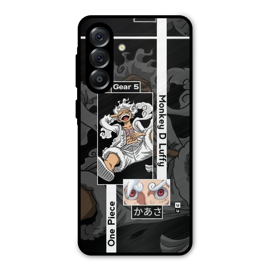 Monkey D luffy New Gear Metal Back Case for Galaxy A56
