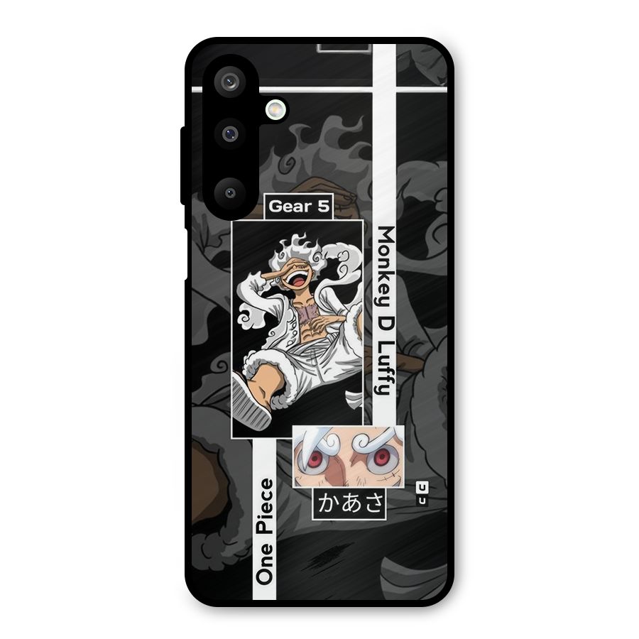 Monkey D luffy New Gear Metal Back Case for Galaxy M16
