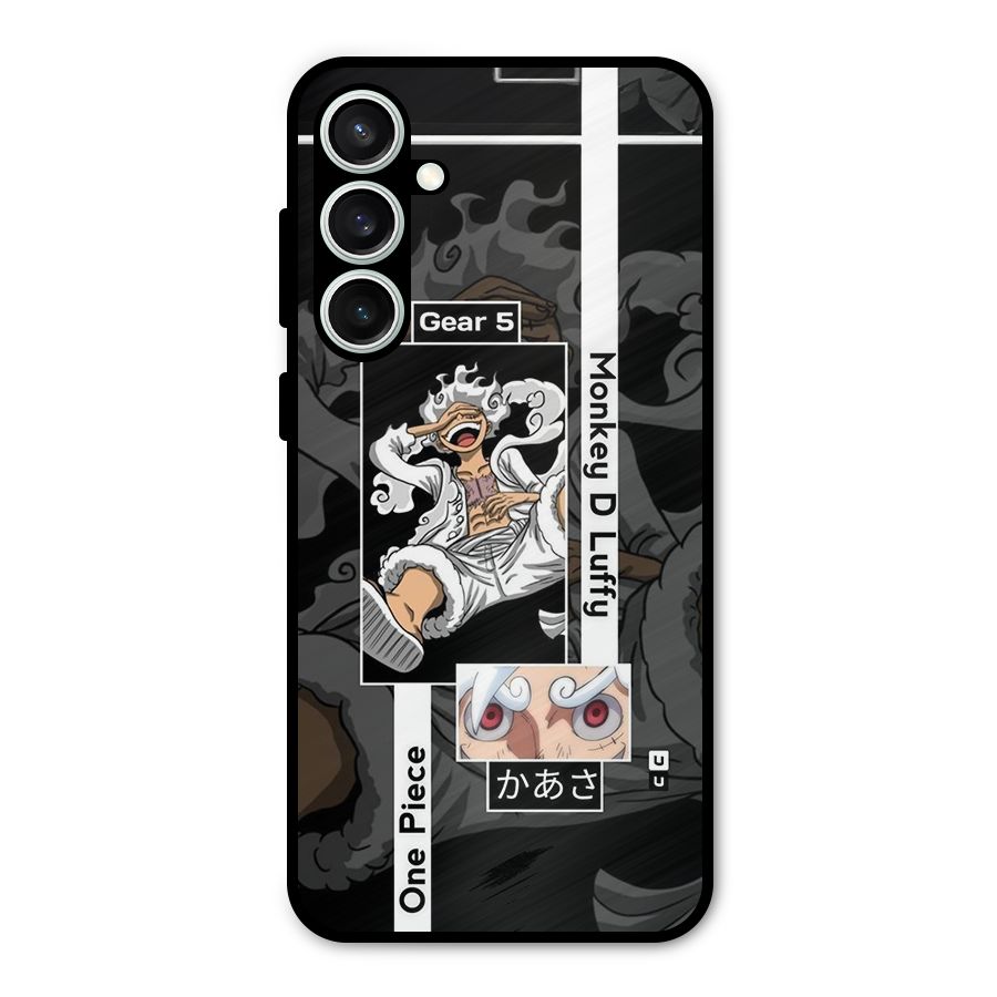 Monkey D luffy New Gear Metal Back Case for Galaxy S23 FE