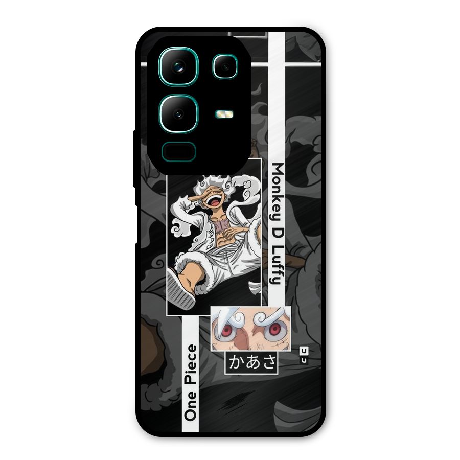 Monkey D luffy New Gear Metal Back Case for Infinix Note 50x