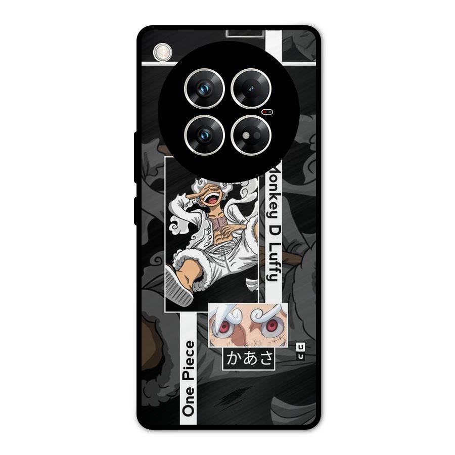 Monkey D luffy New Gear Metal Back Case for Infinix Zero 40 5G