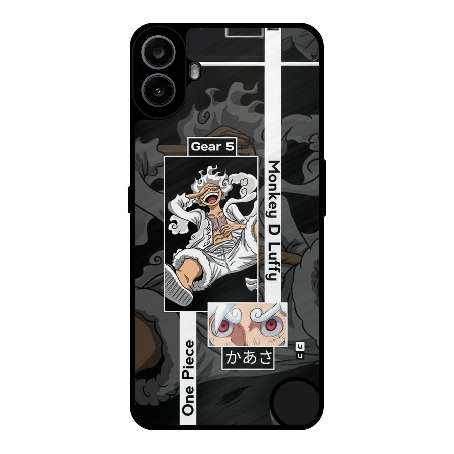 Monkey D luffy New Gear Metal Back Case for Nothing CMF Phone 1