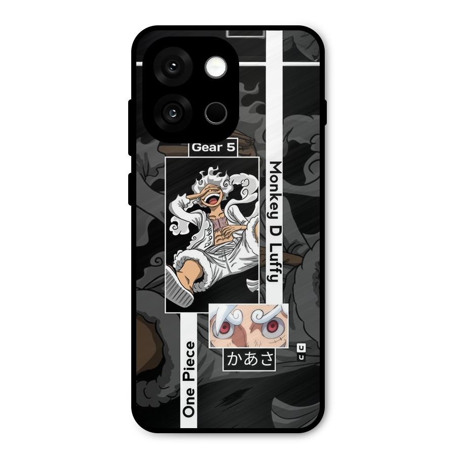Monkey D luffy New Gear Metal Back Case for OnePlus 13s