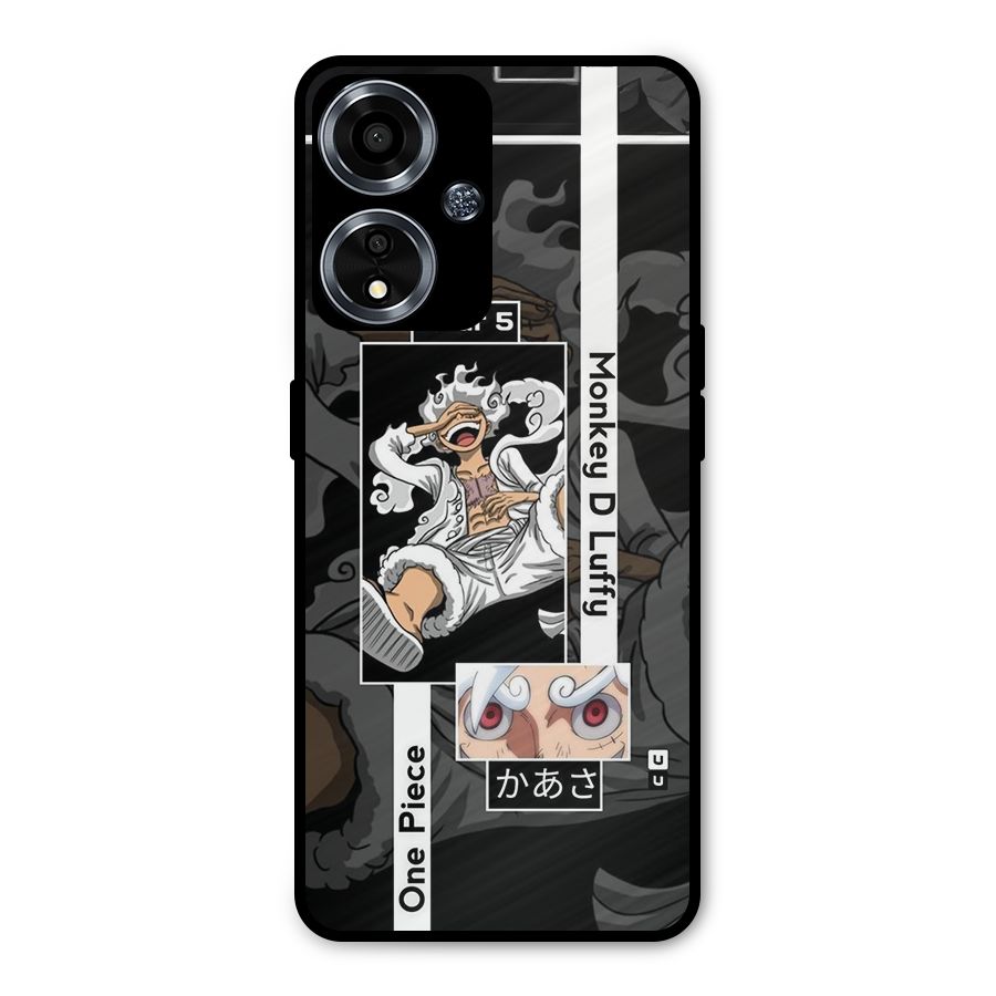 Monkey D luffy New Gear Metal Back Case for Oppo A59