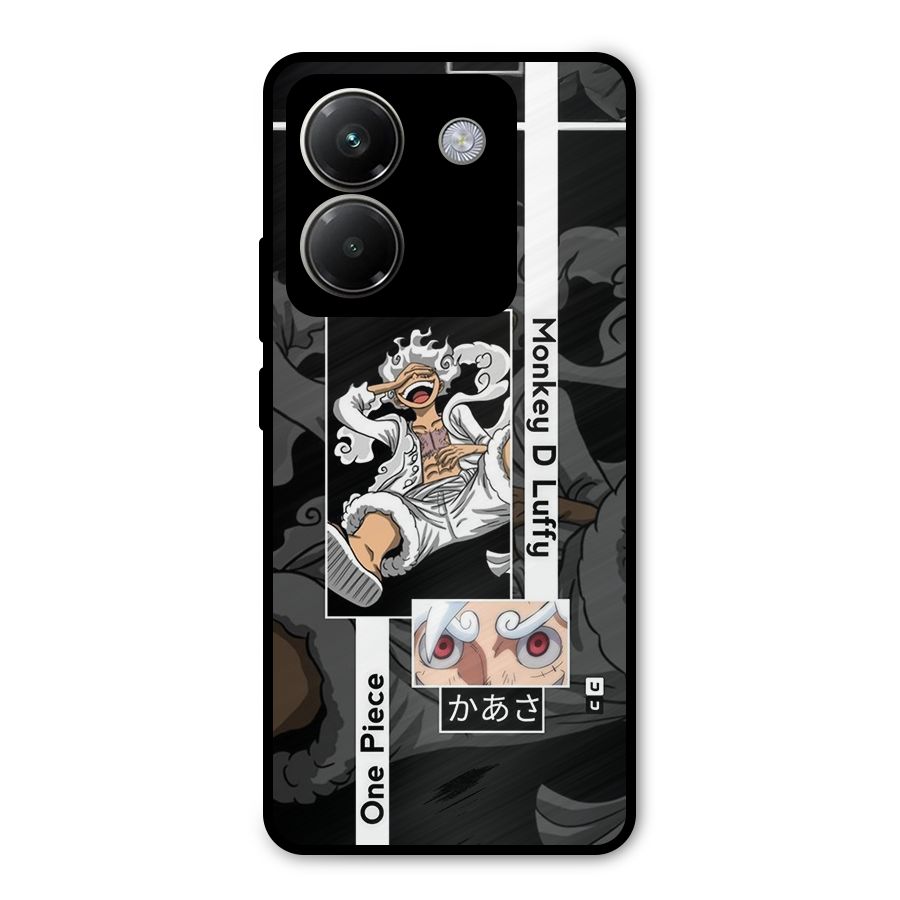 Monkey D luffy New Gear Metal Back Case for Poco M7 Pro 5G