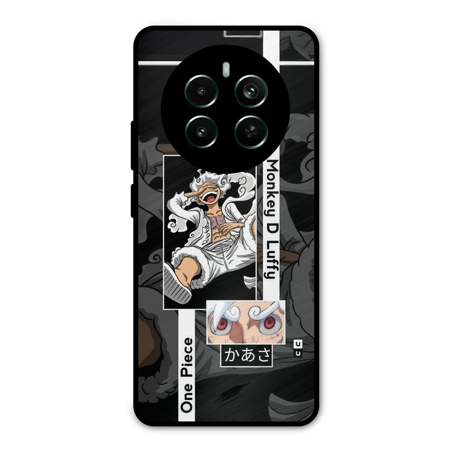 Monkey D luffy New Gear Metal Back Case for Realme Narzo 70 Pro