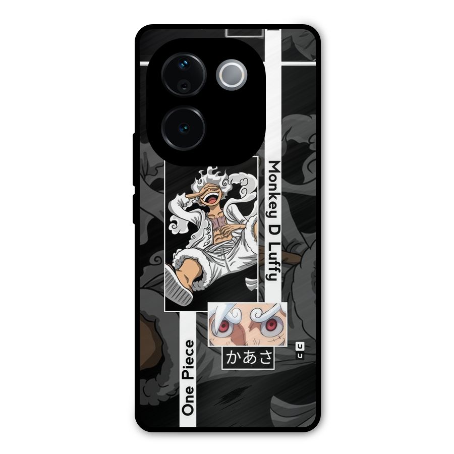 Monkey D luffy New Gear Metal Back Case for Vivo T3 Pro