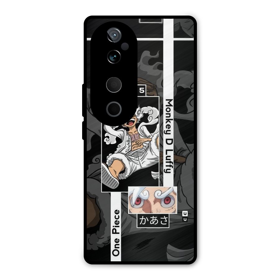 Monkey D luffy New Gear Metal Back Case for Vivo T3 Ultra