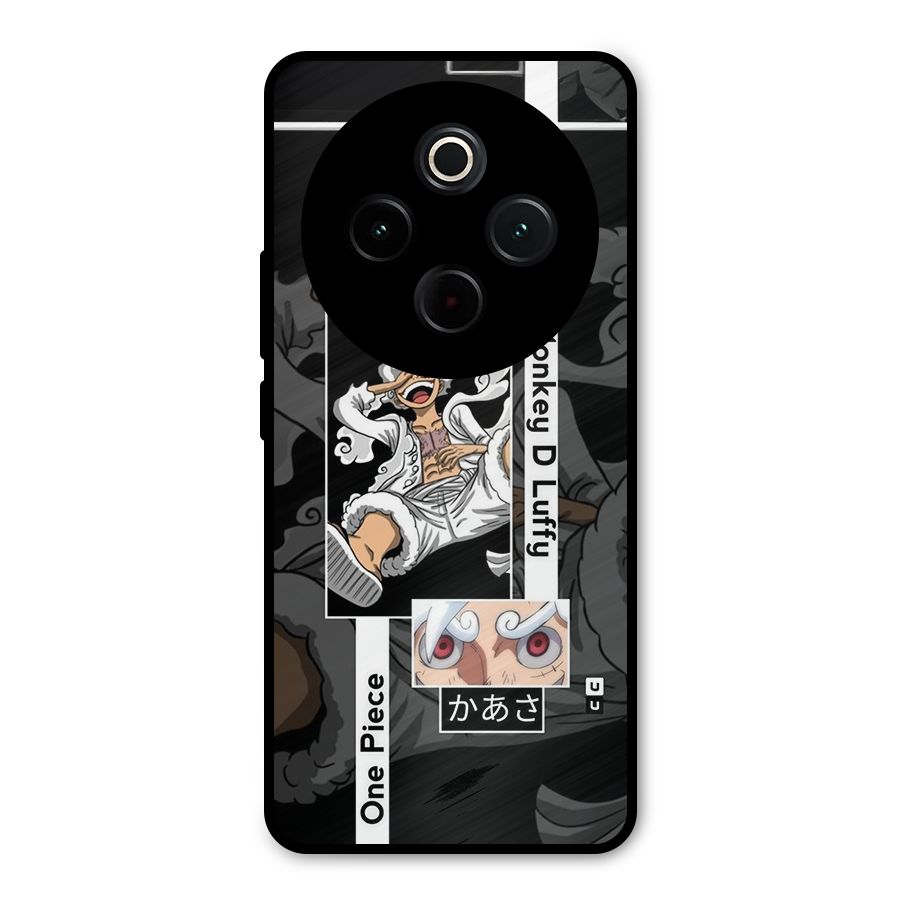Monkey D luffy New Gear Metal Back Case for Vivo T4