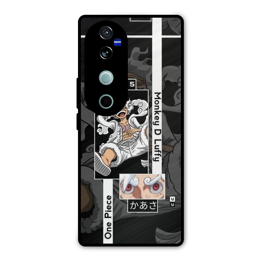 Monkey D luffy New Gear Metal Back Case for Vivo V40