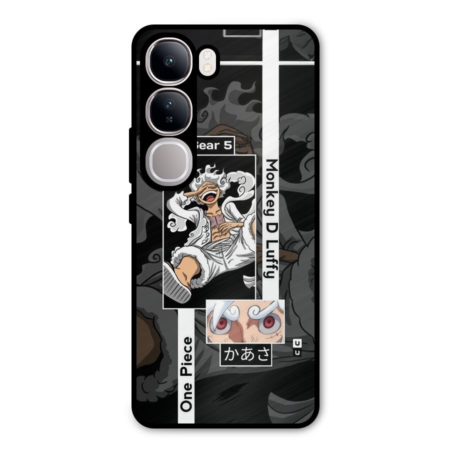 Monkey D luffy New Gear Metal Back Case for Vivo Y300