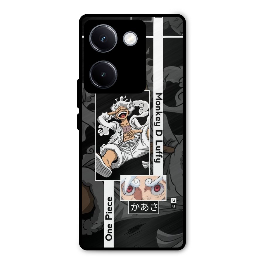 Monkey D luffy New Gear Metal Back Case for Vivo Y300 Plus