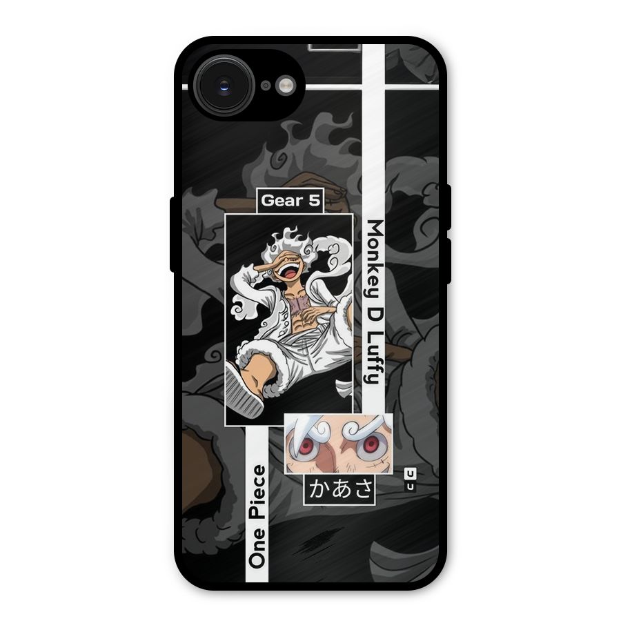 Monkey D luffy New Gear Metal Back Case for iPhone 16e