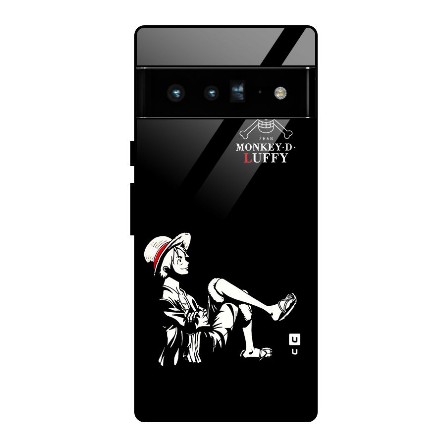 Monkey Luffy Glass Back Case for Google Pixel 6 Pro