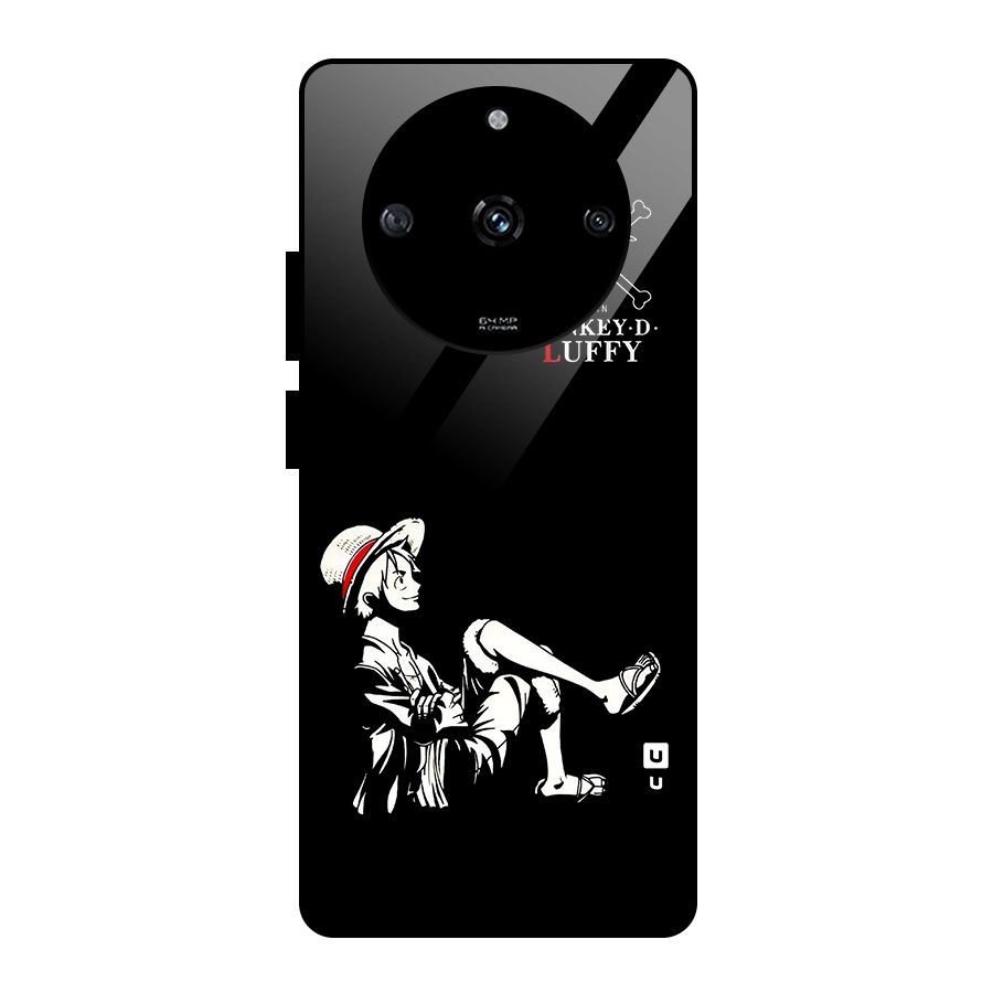 Monkey Luffy Glass Back Case for Realme Narzo 60 5G